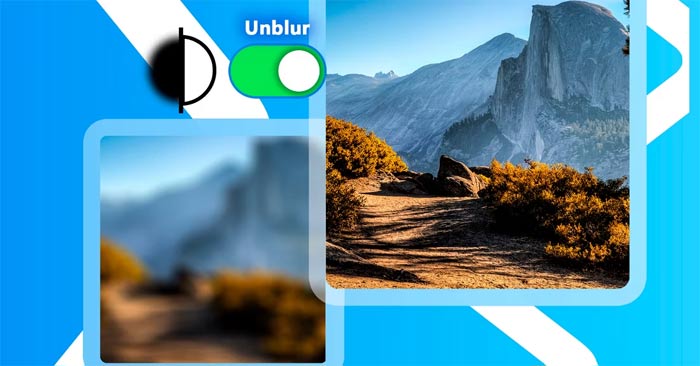 Chỉnh sửa ảnh mờ