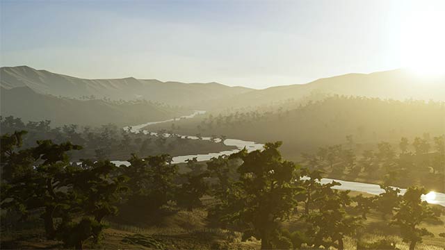 Bối cảnh game Warlord: Awaji đặt trên hòn đảo Awaji rộng lớn, lấy cảm hứng từ địa điểm thực