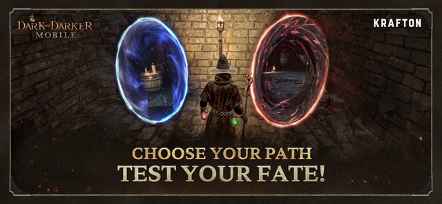 Chọn con đường và kiểm tra số phận của bạn trong game DARK AND DARKER MOBILE 