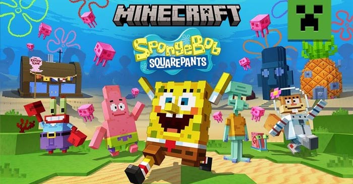 Minecraft x SpongeBob DLC