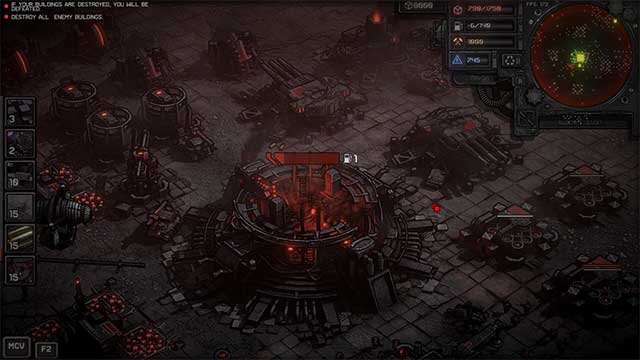 Dust Front RTS là game mô phỏng chiến thuật thời gian thực phong cách cổ điển