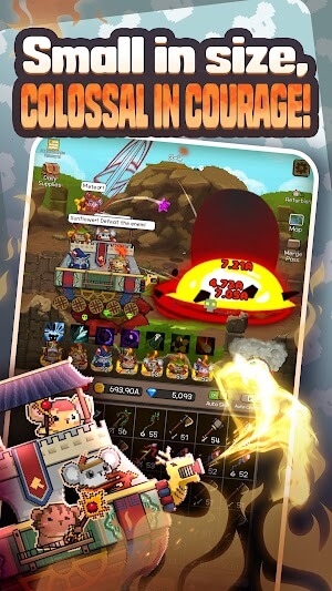 Tuy nhỏ bé nhưng các anh hùng chuột lại cực mạnh mẽ và thông minh