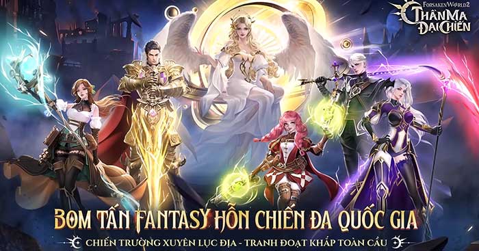 Forsaken World 2: Thần Ma Đại ChiếnGame nhập vai fantasy Forsaken World 2 VNG