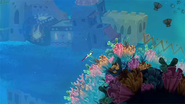 Lặn biển, khám phá tàn tích và giải đố để thắp sáng đại dương tối tăm trong Bahamut and the Waqwaq Tree