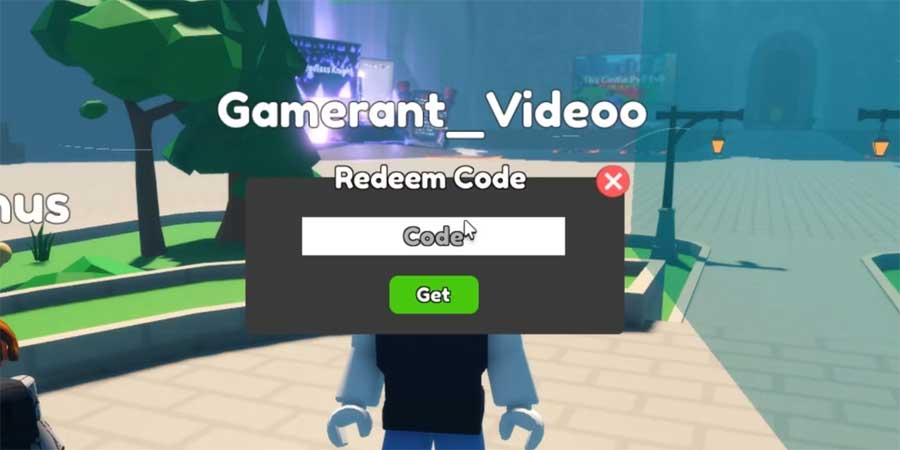 Cửa sổ đổi code game Roblox