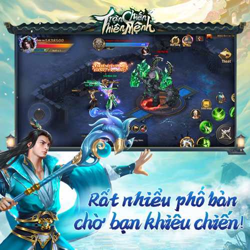 Hệ thống phó bản đa dạng 