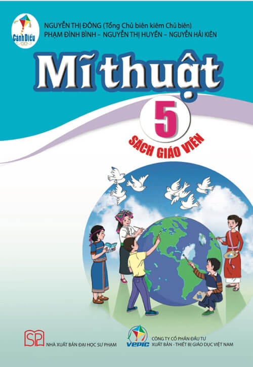 Sách giáo viên Mĩ thuật 5 - Cánh Diều