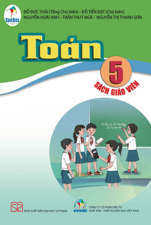 Sách giáo viên Toán 5 - Cánh Diều