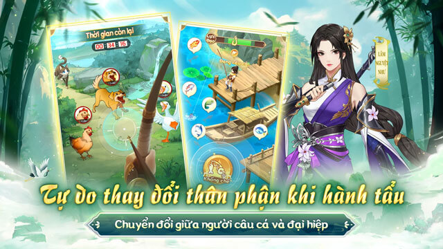 Tự do thay đổi thân phận khi hành tẩu