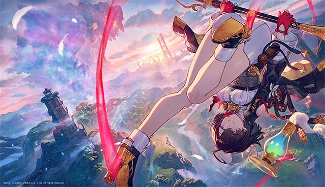 Atelier Yumia: The Alchemist of Memories & the Envisioned Land là game anime phiêu lưu chiến đấu kỳ ảo