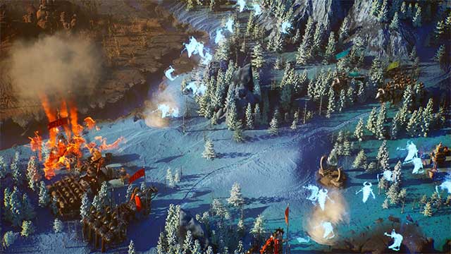 Chỉ huy các đơn vị và phát triển khu định cư