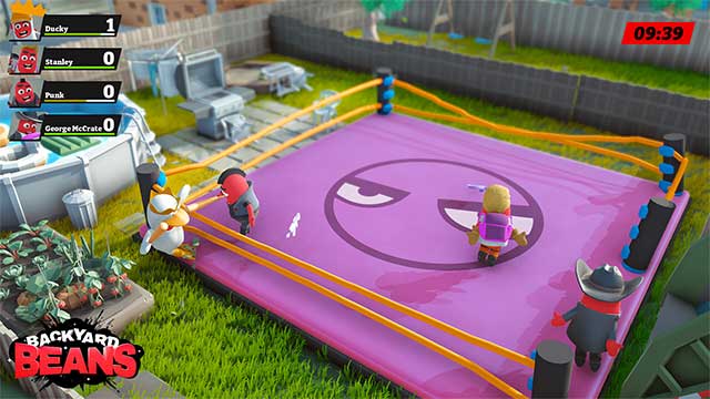 Backyard Beans là một game hành động nhiều người chơi vui nhộn