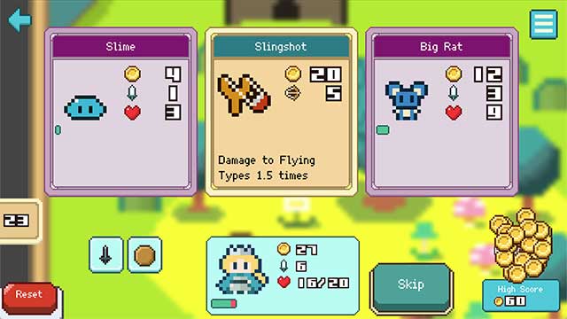 Bạn nhận được ba lá bài được chia ngẫu nhiên, nhưng chỉ được chọn một