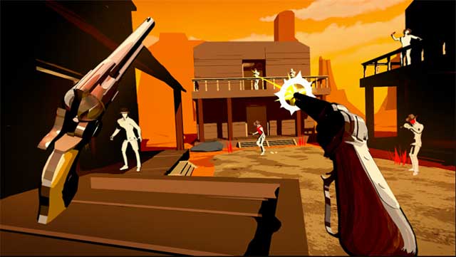  Vendetta Forever là game bắn súng VR lấy cảm hứng từ phim hành động kinh điển