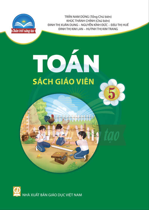 Sách giáo viên Toán 5 Chân Trời Sáng Tạo