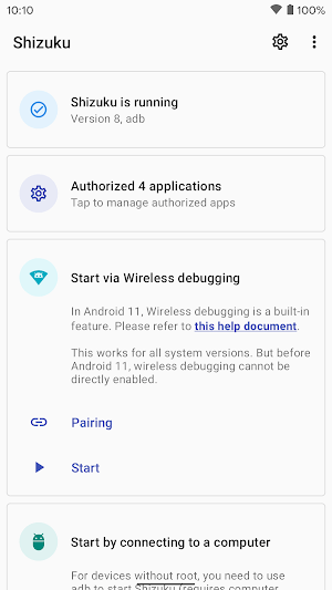 Shizuku cho Android: Giải pháp cấp quyền ứng dụng mạnh mẽ không cần root. https://st.download.com.vn/data/image/2024/09/07/Shizuku-1.png