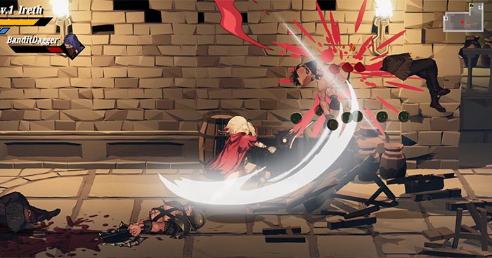 Shattered SoulsGame đi cảnh chặt chém bi tráng