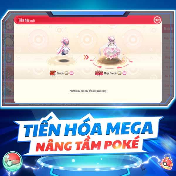 Tiến hóa Mega, nâng tầm Pokemon