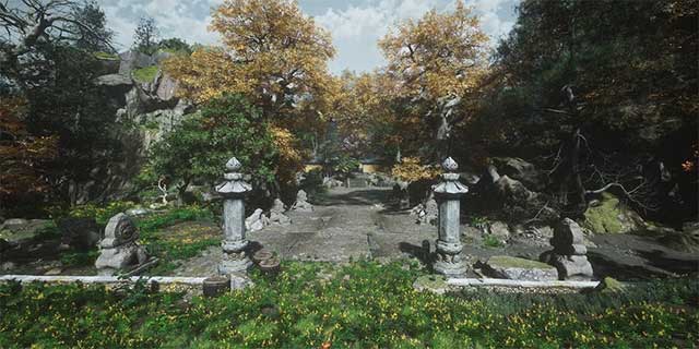 Temple Of The Yellow Flower