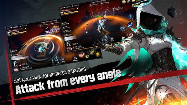 Xem các đòn đánh từ mọi góc nhìn