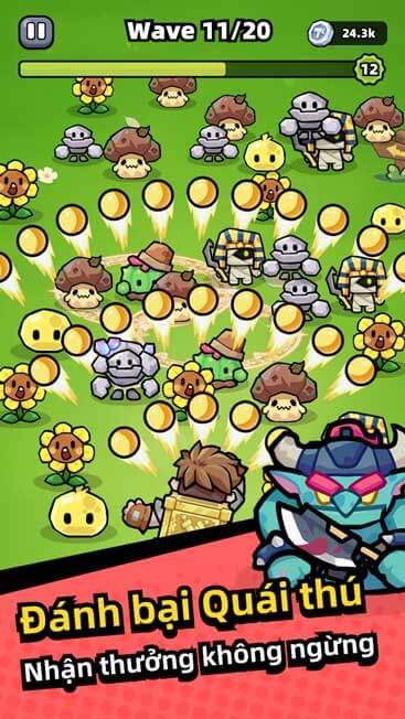 Đánh bại quái thú