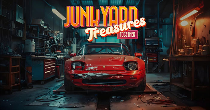 Junkyard Treasures TogetherGame hợp tác sửa xe ô tô