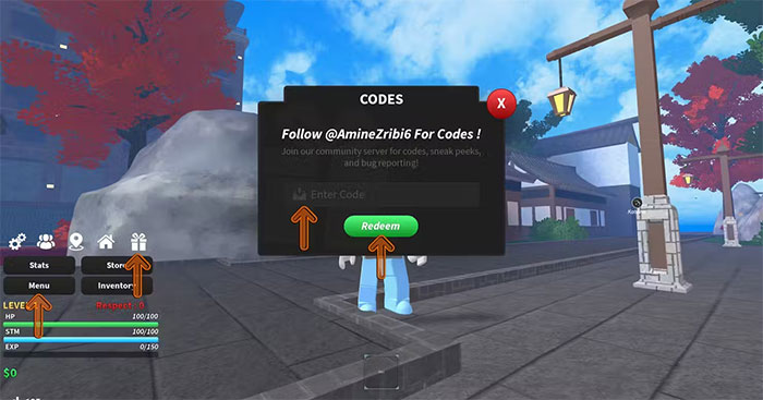 Hướng dẫn nhập code Jujutsu Piece đổi thưởng