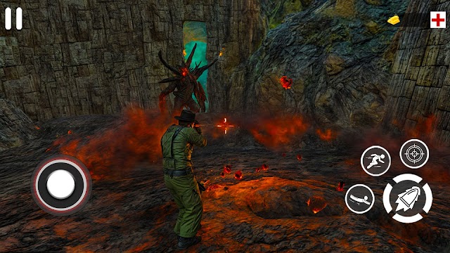 Sắn quái vật khổng lồ đáng sợ trong game Forest Survival Hunting 2