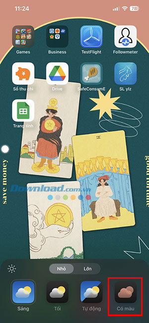 cach doi mau icon ung dung tren ios 18 3*487838