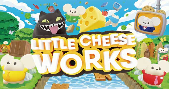 Little Cheese WorksDemoGame co-op cute Chuột vận chuyển pho mát