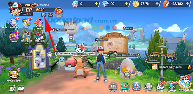 Hướng dẫn nhập code Monster Gigantamax đổi thưởng