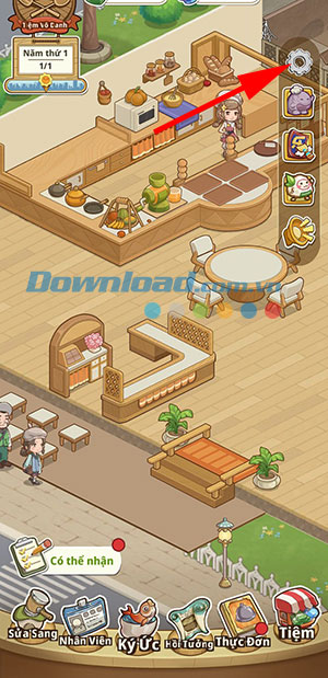 Hướng dẫn nhập code Gian Bếp Trong Mơ