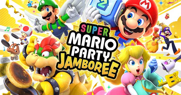 Super Mario Party JamboreeParty Game nhiều người chơi trong thế giới Mario