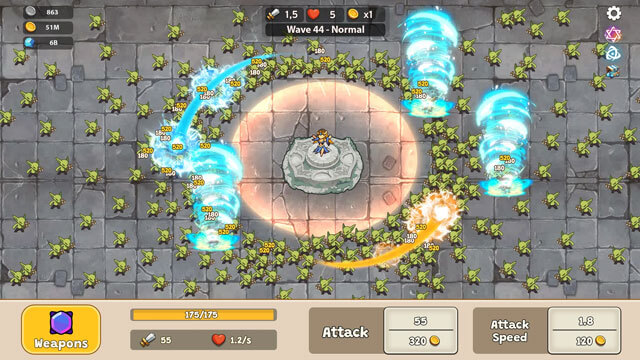 Tạo hình tháp phòng thủ là cô nàng phù thủy