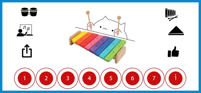 Mỗi nhạc cụ có bộ số tạo beat riêng