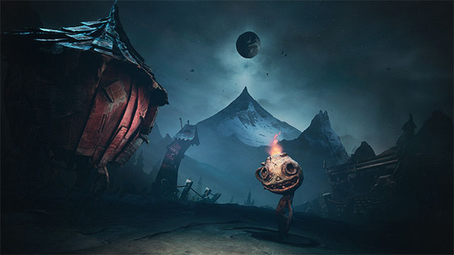 Tận dụng sức mạnh ngọn lửa của sinh vật đèn lồng Potboy để khám phá thế giới The Midnight Walk 