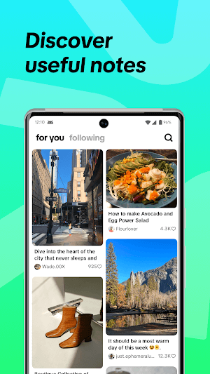TikTok Notes là mạng xã hội hình ảnh mới của TikTok