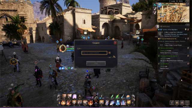 Các bước đổi code Throne and Liberty rất đơn giản