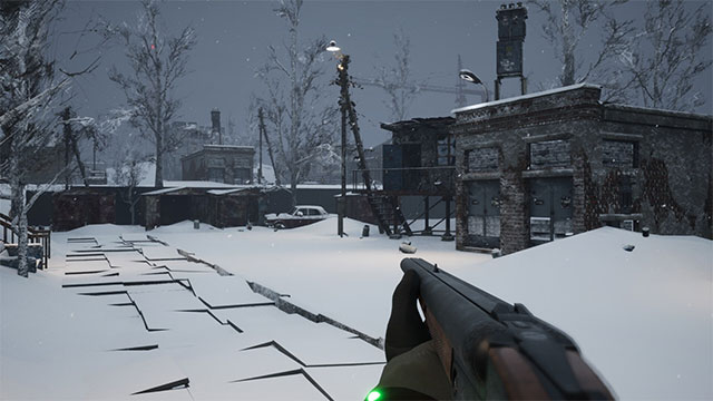 Dreadweave là game bắn súng sinh tồn kinh dị trong thị trấn Xô Viết bỏ hoang lạnh giá