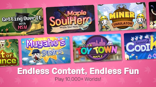 MapleStory Worlds có hàng chục nghìn thế giới cho bạn tận hưởng nội dung vô tận