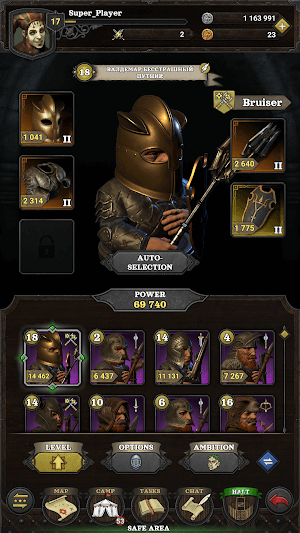 Tùy chỉnh và tăng cường anh hùng của bạn