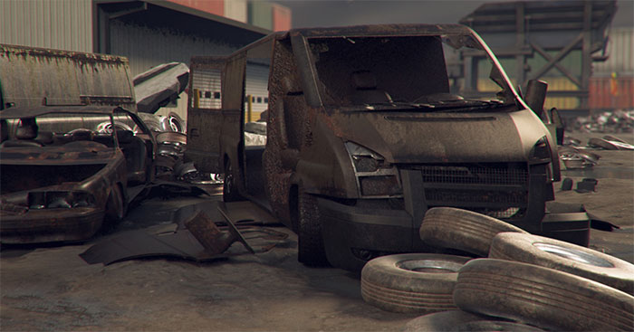 Car Scrapyard SimulatorGame kinh doanh ô tô cũ