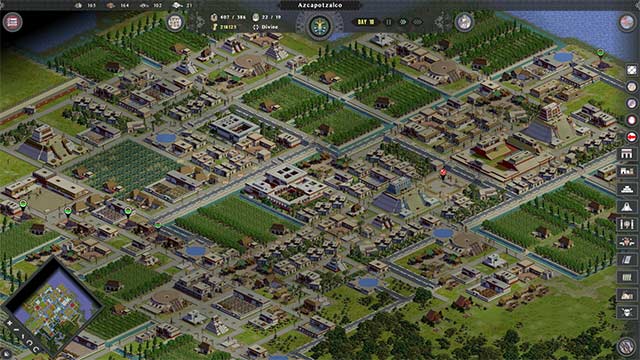 Xây dựng nền văn minh Aztec trong game mô phỏng chiến thuật Tlatoani: Aztec Cities