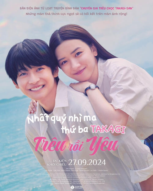 Poster phim Nhất quỷ nhì ma, thứ ba Takagi: Trêu rồi yêu