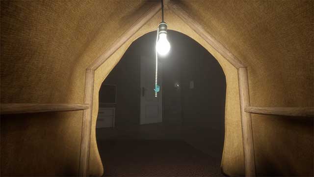 Nơi an toàn duy nhất là chiếc lều trong phòng của Sarah