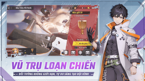 Game đấu tướng, vũ trụ anime loạn chiến