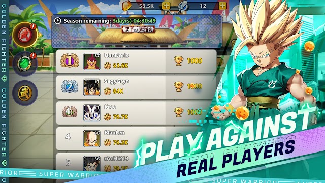 Chơi chống lại những người chơi khác thời gian thực trong Strongest Fighting: Awakened