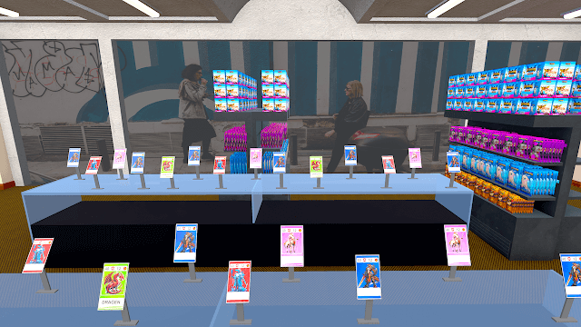 Quản lý cửa hàng thẻ bài sưu tầm của bạn trong game TCG Card Shop Supermarket Game