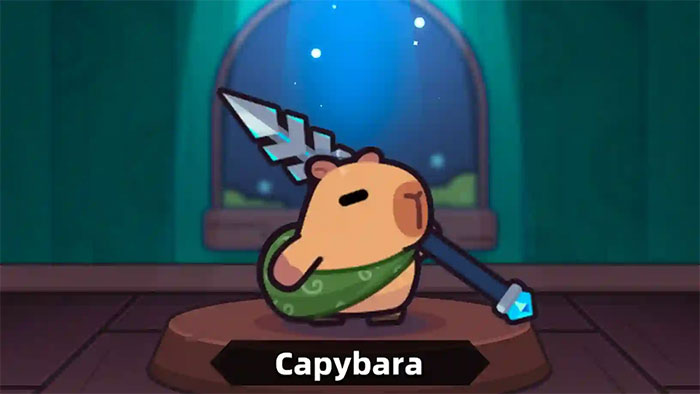 Mỗi vũ khí trong Capybara Go đều cung cấp khả năng khác nhau