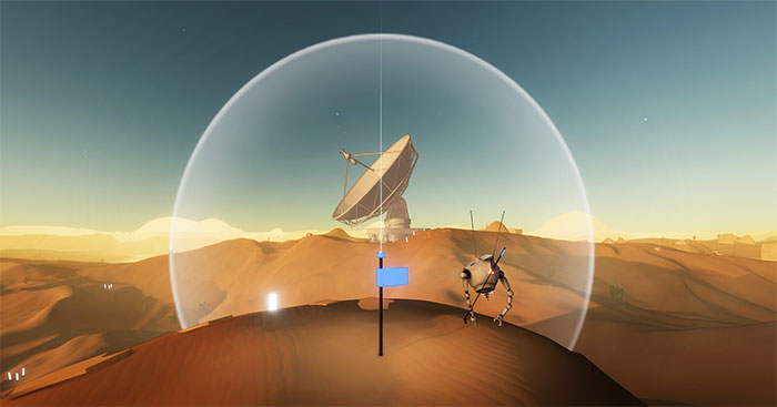 GOLFRDemoGame robot đánh golf thám hiểm không gian